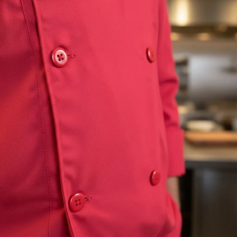 Mandil Chaqueta Cocina Varon Manga Larga Algodon