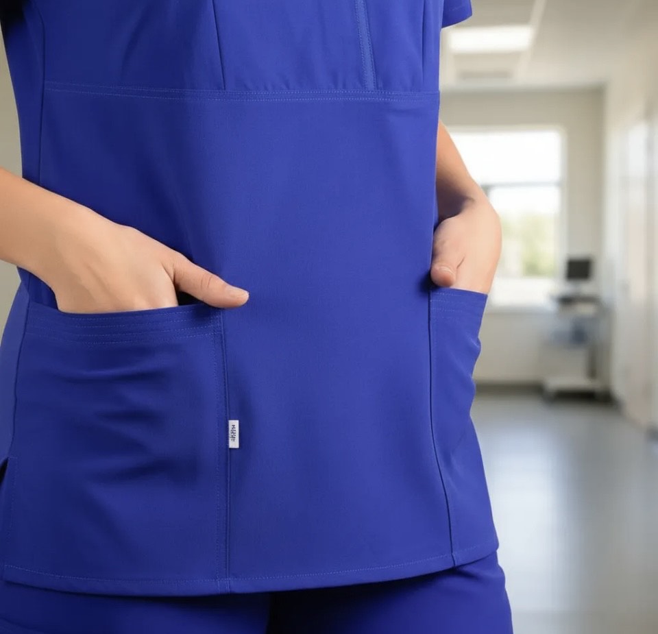 UNIFORME CLINICO ANTIFLUIDO MODELO GLORIA