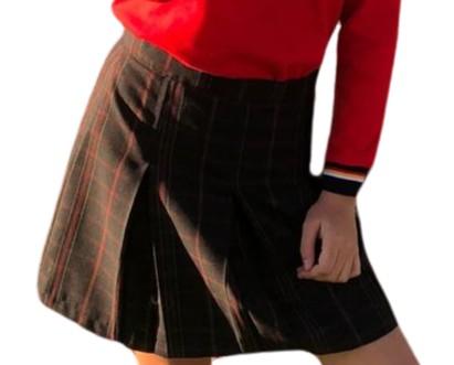 FALDA ESCOLAR COLEGIO INSTITUTO OHIGGINS