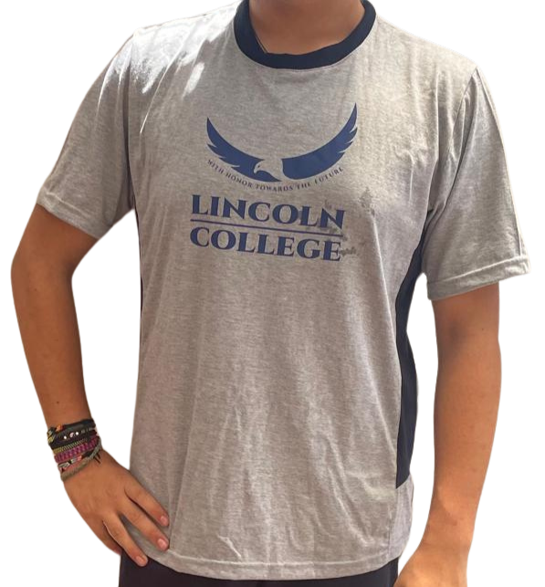 POLERA ESCOLAR DE ALOGODON COLEGIO LINCONL SCHOOL