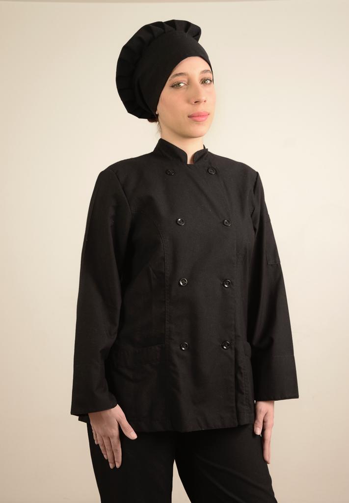 UNIFORME DE COCINA PARA DAMA MANGA LARGA