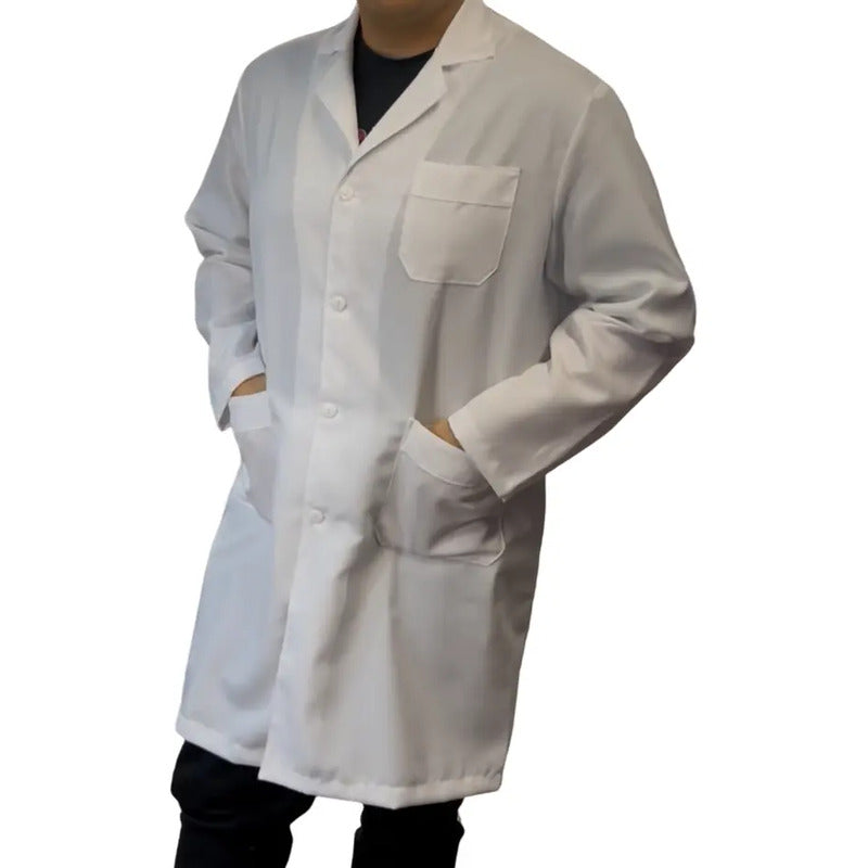 Cotona Delantal Laboratorio Hombre Biostrech Resistente
