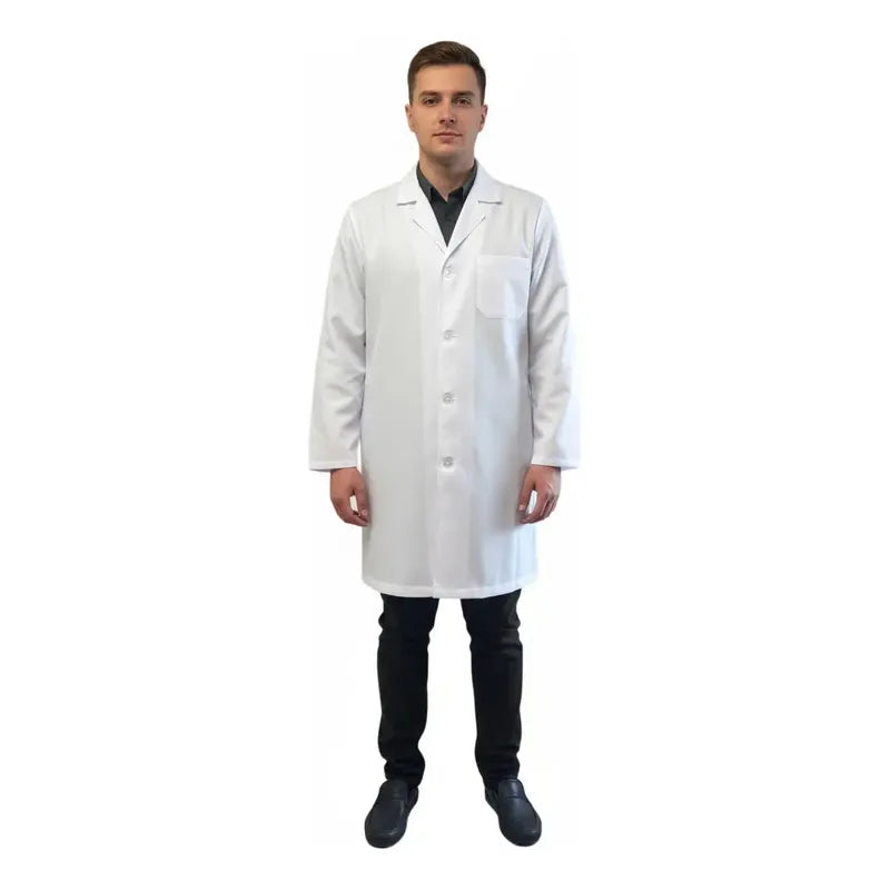 Cotona Delantal Laboratorio Hombre Biostrech Resistente