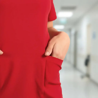 Pechera Clinica Antifluído Semi Elasticada Dama Confortable