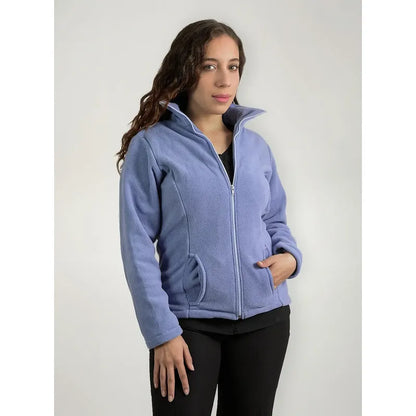 Chaqueta Micropolar Clínica Mujer Tens Modelo Entallado