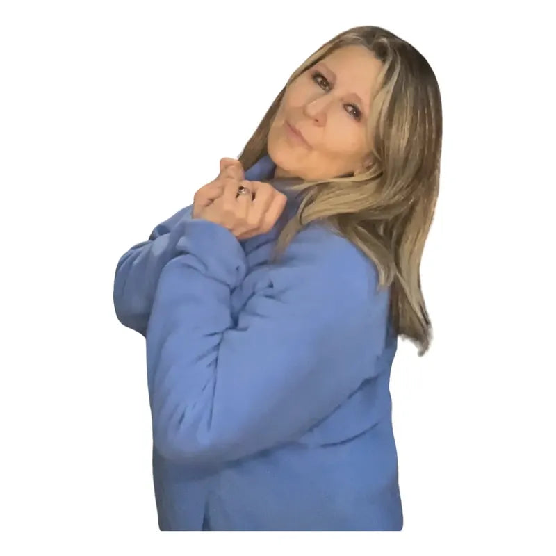 Chaqueta Micropolar Clínica Mujer Tens Modelo Entallado