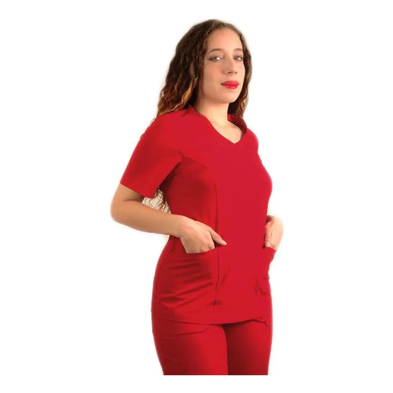 Pechera Clinica Antifluído Semi Elasticada Dama Confortable