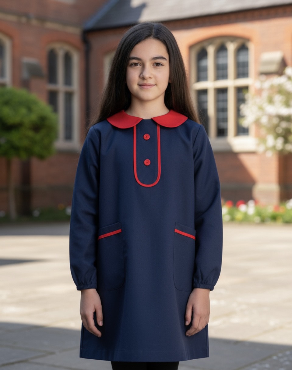 DELANTAL ESCOLAR COLEGIO INSTITUTO OHIGGINS