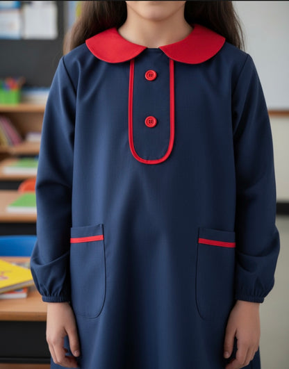 DELANTAL ESCOLAR COLEGIO INSTITUTO OHIGGINS