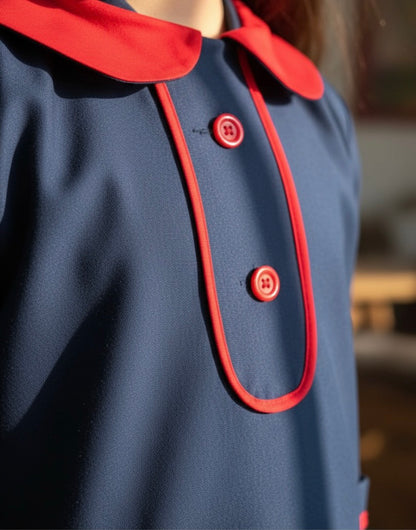 DELANTAL ESCOLAR COLEGIO INSTITUTO OHIGGINS