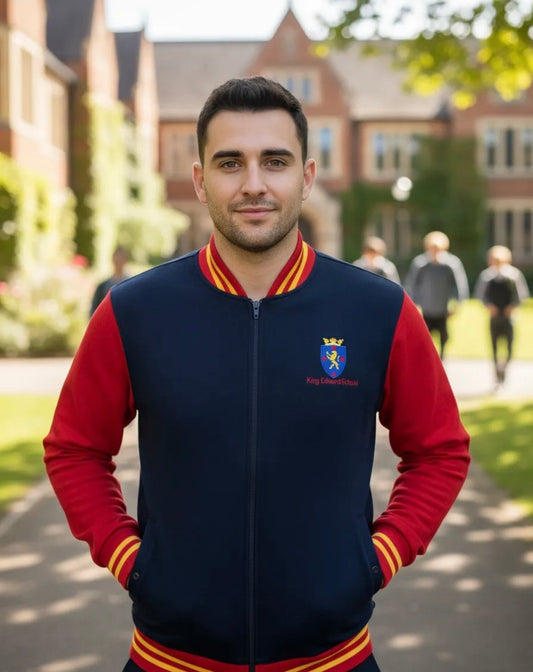 POLERON ESCOLAR FRANELA DE ALGODON COLEGIO KING EDWARS SCHOOL