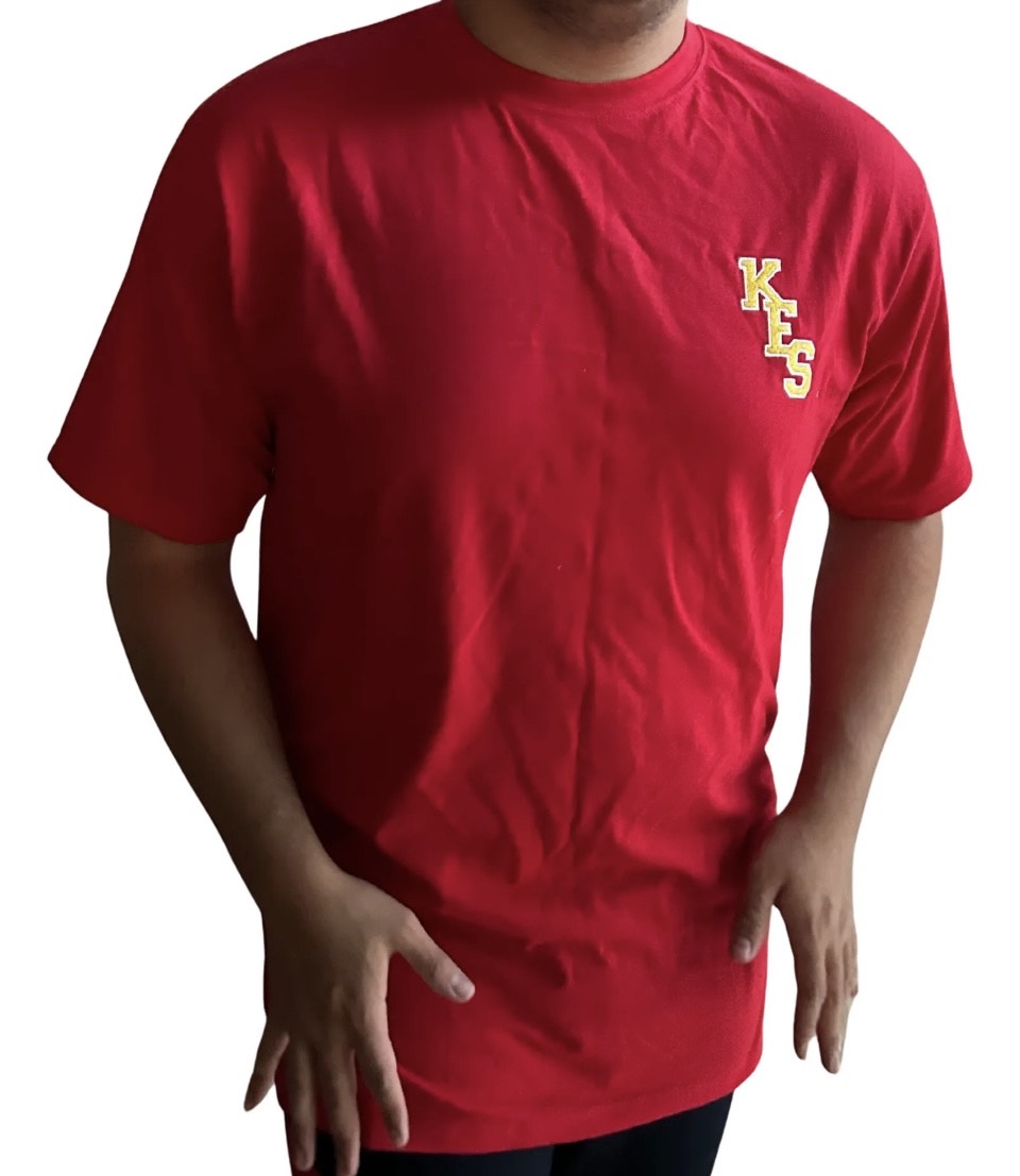 POLERA ESCOLAR ALGODON GIMNACIA COLEGIO KING EDWARS