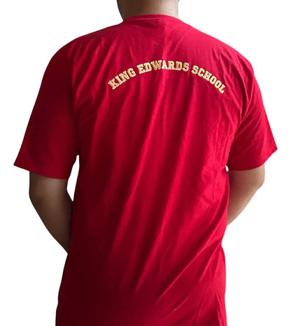 POLERA ESCOLAR ALGODON GIMNACIA COLEGIO KING EDWARS