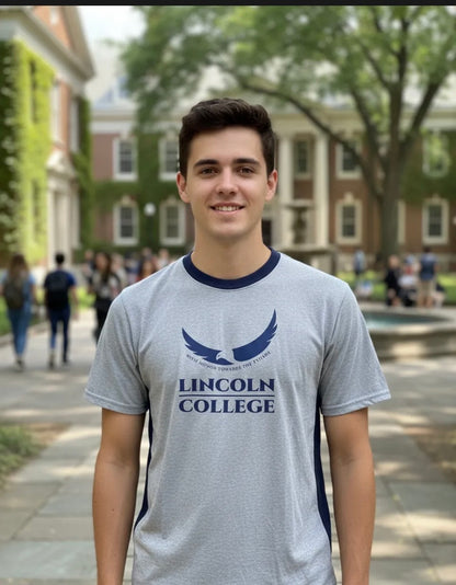 POLERA ESCOLAR DE ALOGODON COLEGIO LINCONL SCHOOL