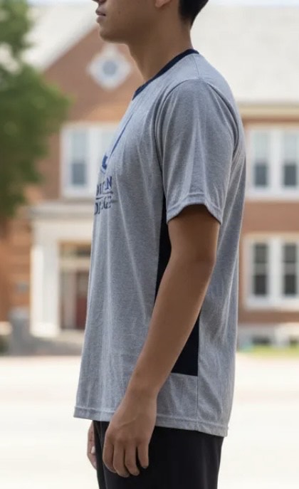 POLERA ESCOLAR DE ALOGODON COLEGIO LINCONL SCHOOL