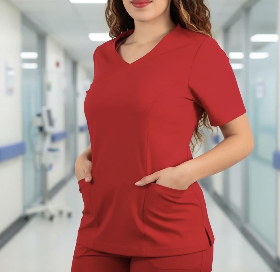 UNIFORME CLINICO ANTIFLUIDO MODELO GLORIA