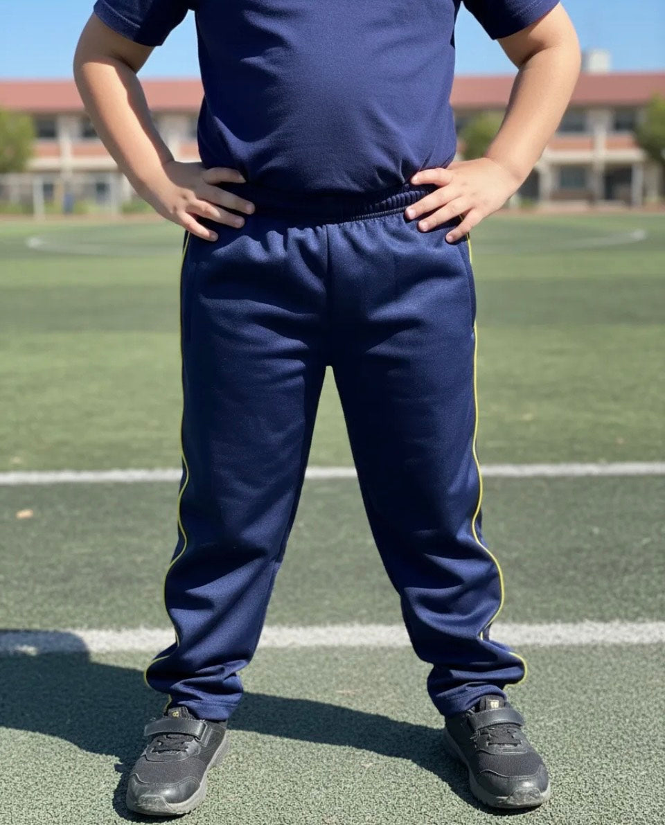 PANTALON DE BUZO ESCOLAR COLEGIO ROYAL AMERICAN SCHOOL