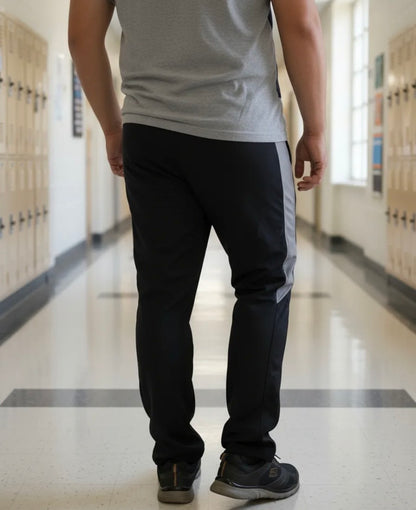 PANTALON BUZO ESCOLAR TELA POLIESTER COLEGIO LINCOLN SCHOOL