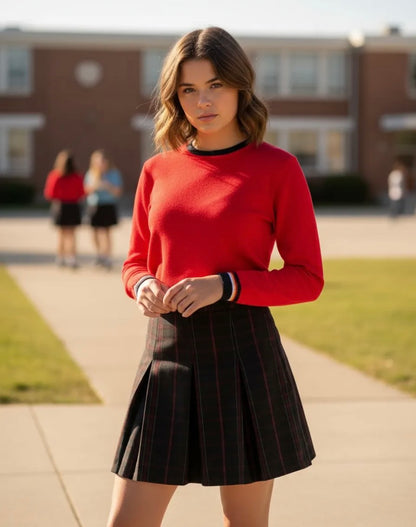 FALDA ESCOLAR COLEGIO INSTITUTO OHIGGINS