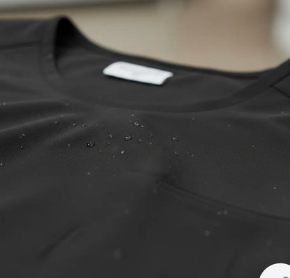 UNIFORME CLINICO ANTIFLUIDO MANGA CORTA MODELO CAROLINA