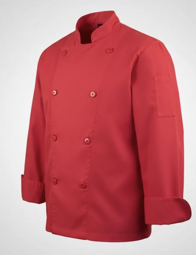 CHAQUETA DE COCINA MANGA LARGA PARA VARON