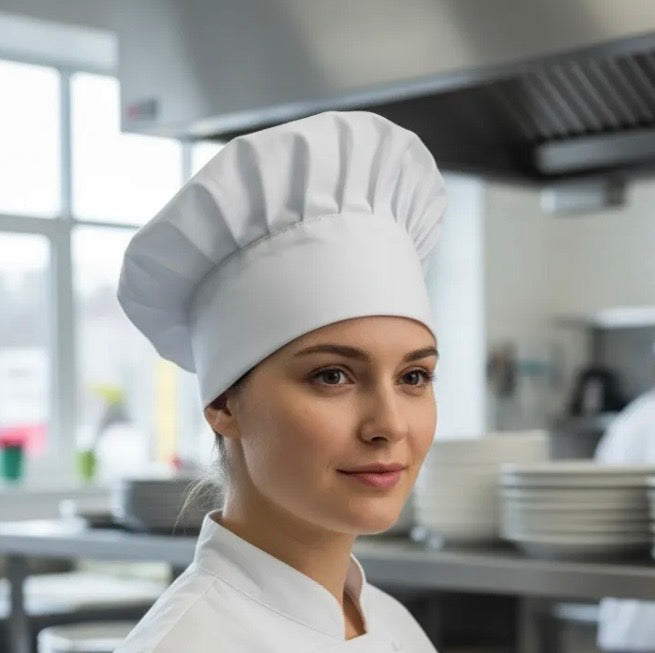 GORRO MODELO CHAMPIÑON PARA COCINA