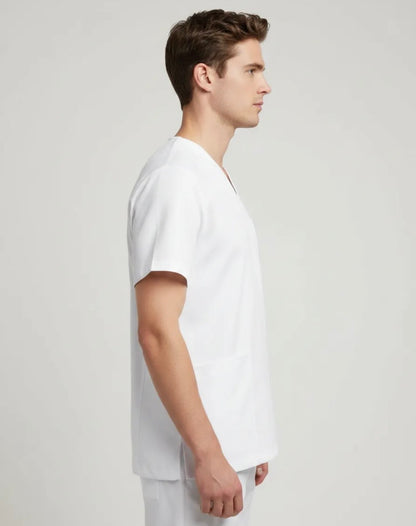 POLERA CLINICA TIPO PABELLON VARON ANTIFLUIDO