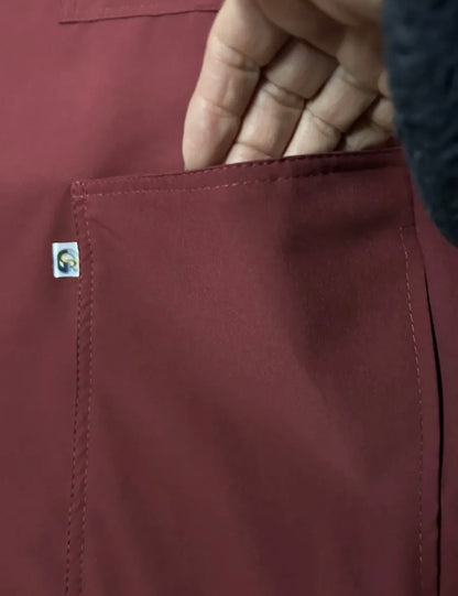 POLERA CLINICA TIPO PABELLON VARON ANTIFLUIDO