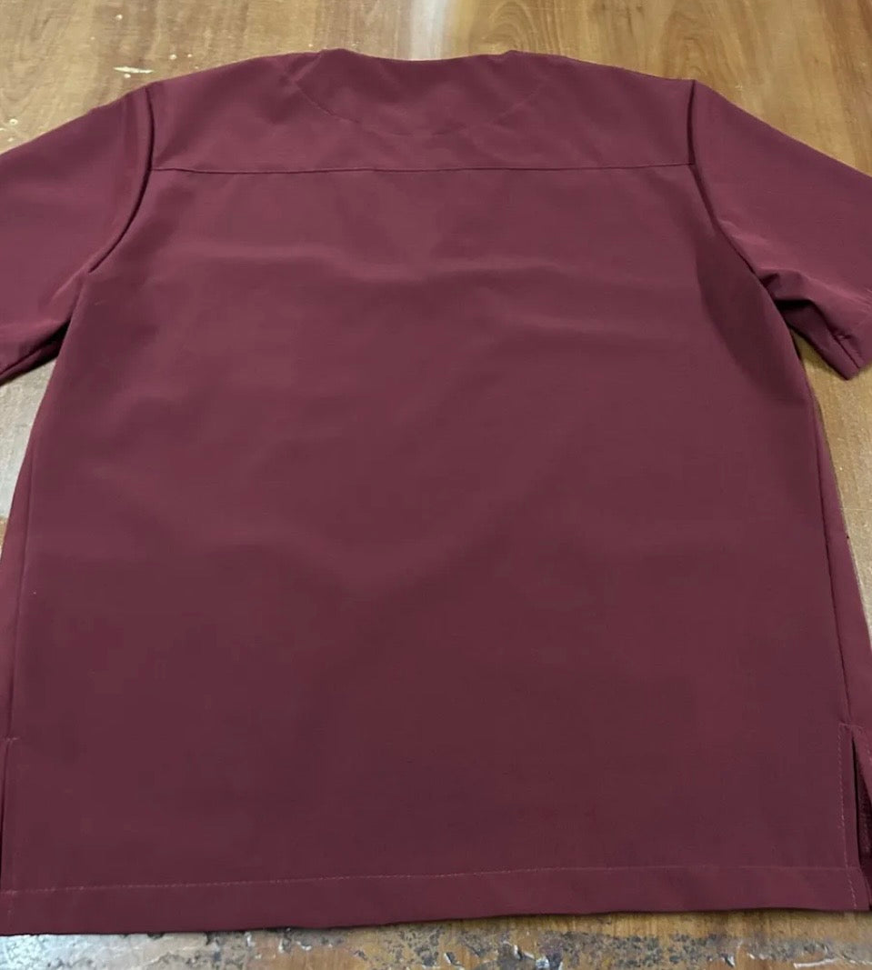 POLERA CLINICA TIPO PABELLON VARON ANTIFLUIDO