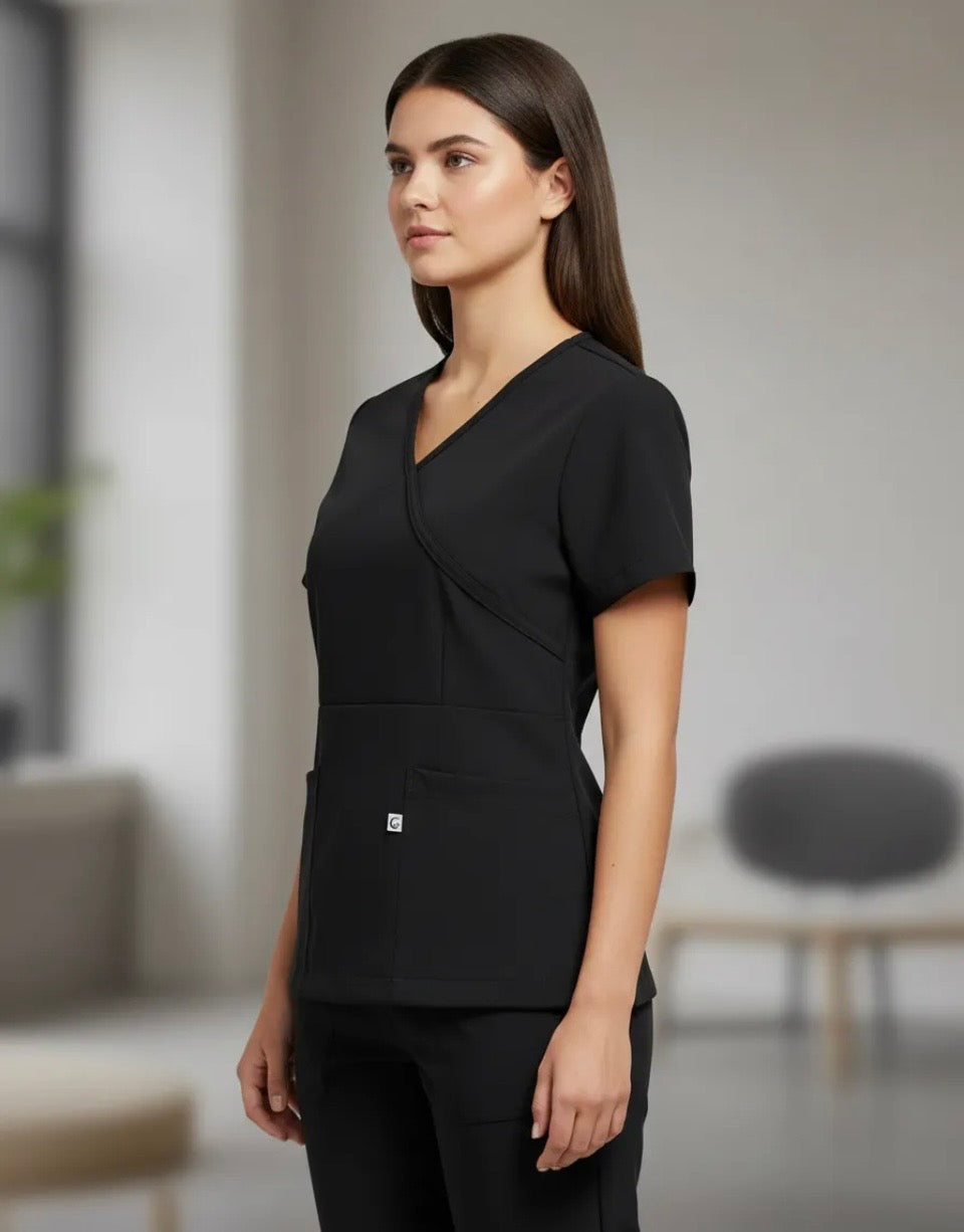 BLUSA CLINICA DAMA ANTIFLUIDO