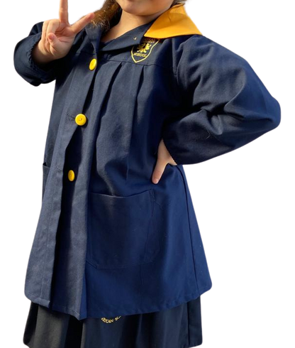 DELANTAL ESCOLAR COLEGIO ROYAL AMERICAN SCHOOL